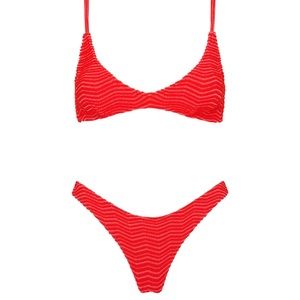 Tri angl triangl New w/ tags size medium too only  mako bikini never worn